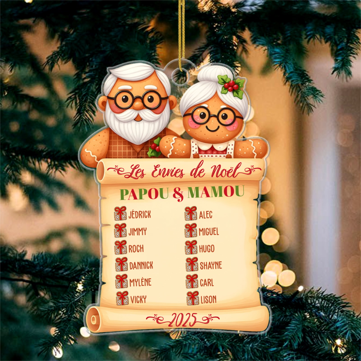 Ornement Noël Personnalisé Couple - Toi Et Moi Et Nos Chats - Cadeau Plus Ornement Noël Personnalisé Couple - Toi Et Moi Et Nos Chats - Cadeau Plus