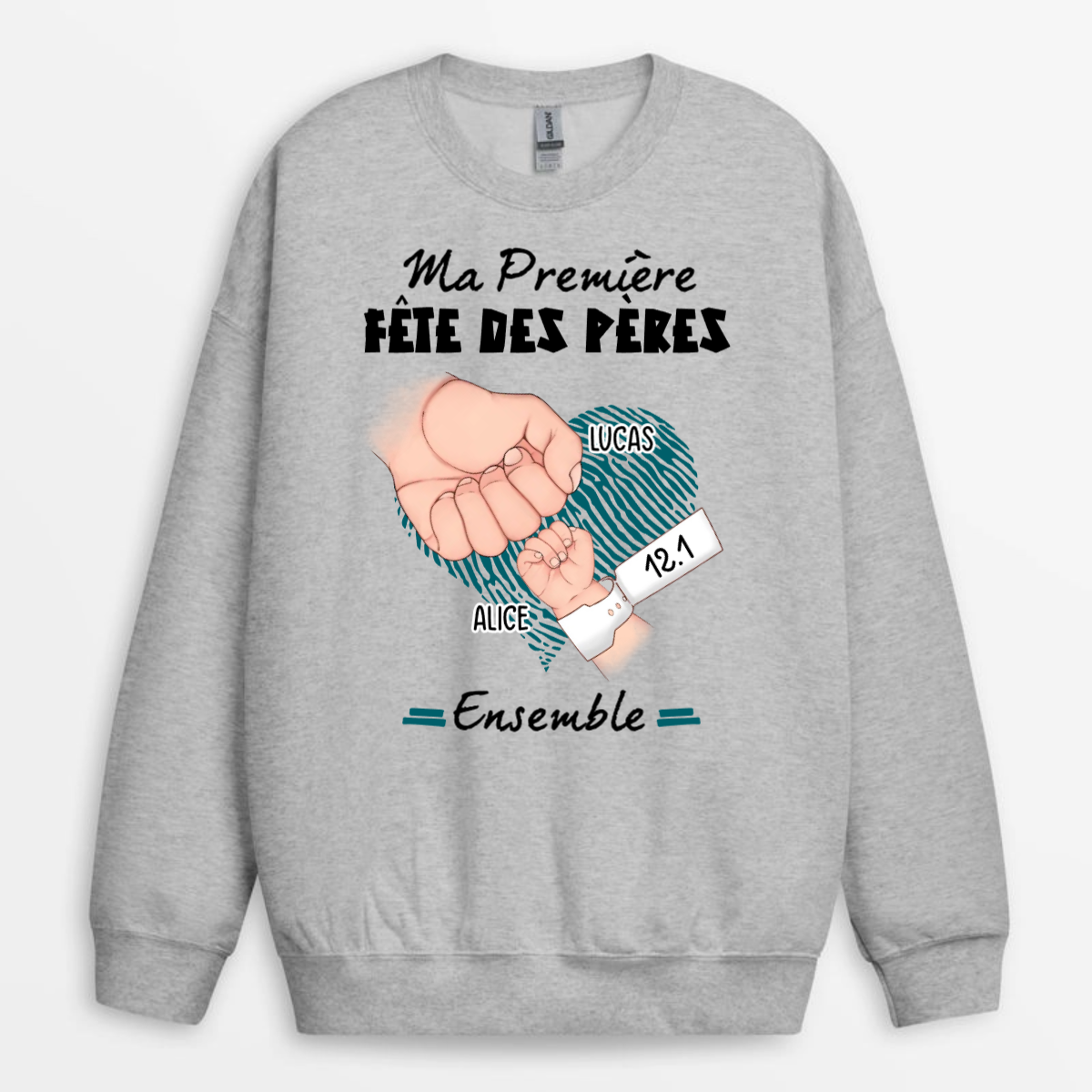 Première fête des pères ensemble - Cadeau Personnalisé | T-shirt Pour Première fête des pères ensemble - Cadeau Personnalisé | T-shirt Pour